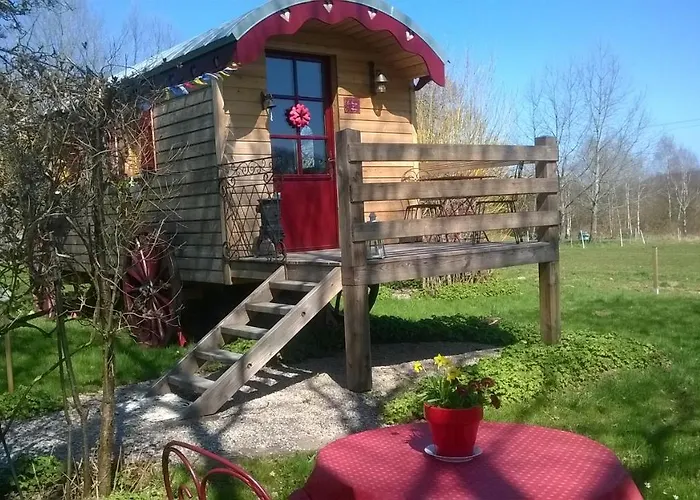 Roulotte Le Temps De Rever 住宿加早餐酒店 3*