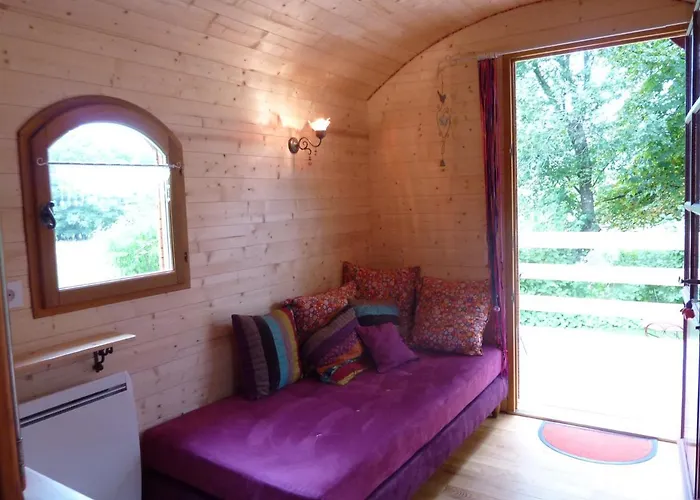 住宿加早餐酒店 Roulotte Le Temps De Rever