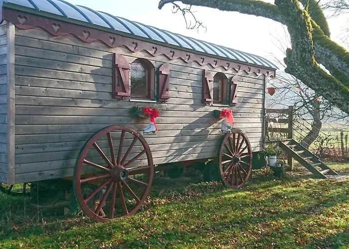 Bed & Breakfast Roulotte Le Temps De Rever Saint-Michel-sur-Meurthe